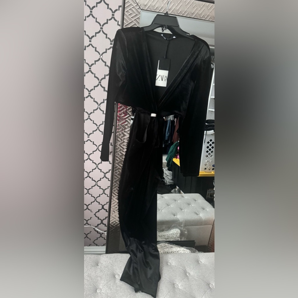 Black festive days dress